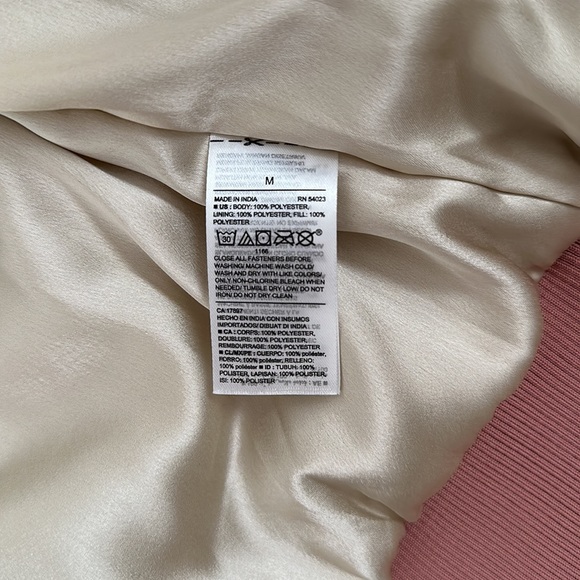 Old Navy Pink Bomber Jacke - Picture 3 of 7